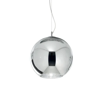 Lampa designerska wisząca NEMO SP1 D20 chrom 250304 - Ideal Lux